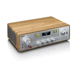 Radioodbiornik Imperial DABMAN 280CDWDSI Radio FM DAB+ Bluetooth Brązowo-srebrny