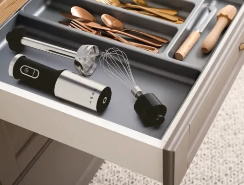 Blender Aeno AHB0004B 1200W Rozdrabniacz Końcówka do ubijania