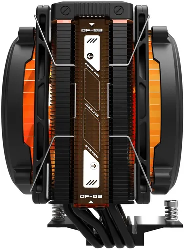 Chłodzenie CPU DARKFLASH Explore E400 Plus ARGB Czarny