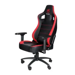 Fotel Marvo CH-118 Gamingowy do 150kg Skóra ECO Czerwony