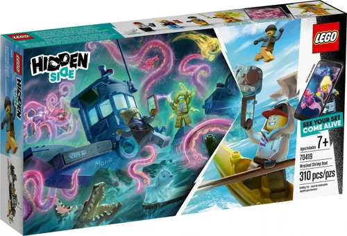 Конструктор Lego Hidden Side крушение рыбацкой лодки (70419)