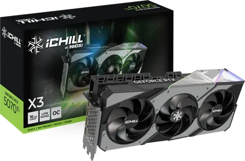 Karta graficzna Inno3D GeForce RTX 5070 Ti ICHILL X3 16GB GDDR7 256bit DLSS 4