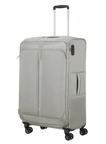 Walizka duża poszerzana Samsonite Popsoda - light grey