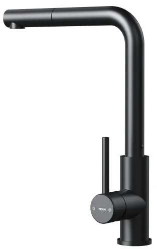 Bateria Teka UNI 9331 BK 5L Czarny mat Stal szlachetna