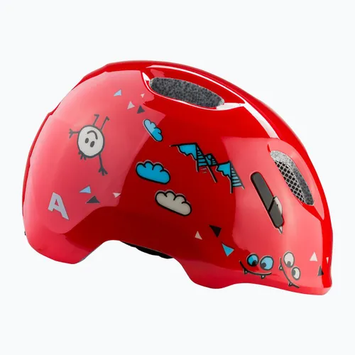 Kask rowerowy dziecięcy Alpina Ximo 2 Jr red smile gloss