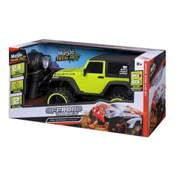 Samochód zdalnie sterowany MAISTO TECH Off-Road Jeep Wrangler Rubicon 82704YL
