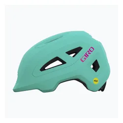 Kask rowerowy dziecięcy Giro Scamp II Jr matte screaming teal/bright pink