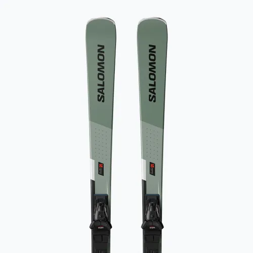 Narty zjazdowe Salomon S/Max 8 + wiązania M10 GW oil green/black/white
