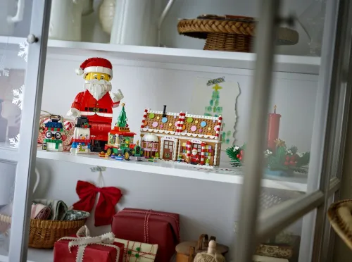 LEGO 40820 Powiększona minifigurka Świętego Mikołaja
