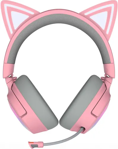 Słuchawki RAZER Kraken Kitty V3 Pro Różowo-szary