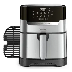 Air Fryer Frytkownica beztłuszczowa TEFAL Easy Fry&Grill Deluxe EY505D15 4.2l z rusztem do grilla