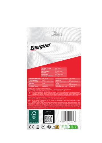 Ładowarka ENERGIZER 3CH1 2.2A 20V