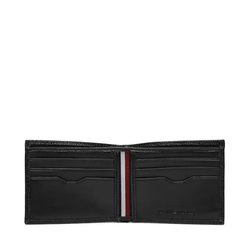 Большой мужской кошелек Tommy Hilfiger Th Central Mini CC Wallet Am0am11854 Black BDS