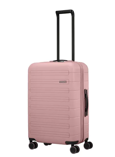 Средний расширенный чемодан American Tourister Novastream-vintage pink