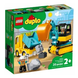 LEGO Duplo 10931 Ciężarówka i Koparka Gąsienicowa