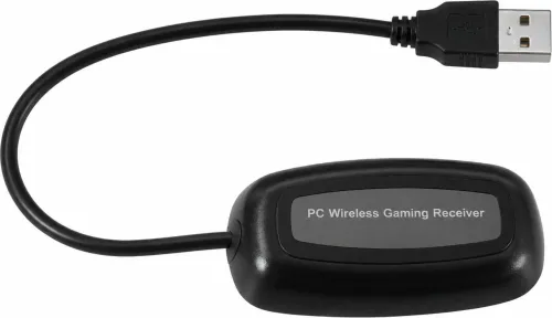 Pad FroggieX FX-X360-PC-B-WR do PC, Xbox 360 Bezprzewodowy Czarny