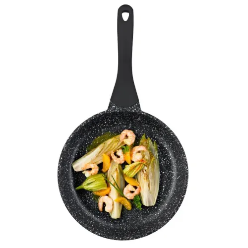 KELA Stella Nova 24 cm czarna - patelnia nieprzywierająca