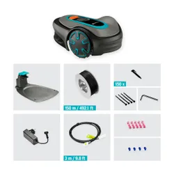 Robot koszący GARDENA Sileno Minimo 500 sterowanie Bluetooth