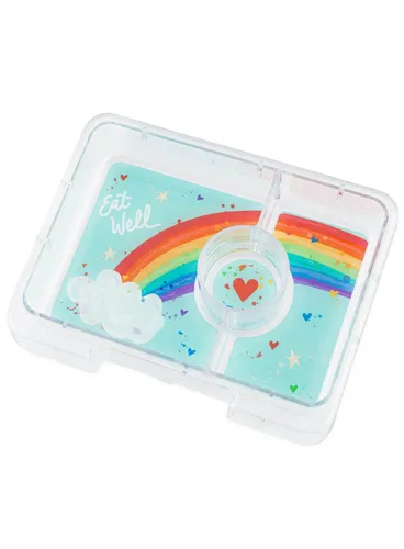 Śniadaniówka / lunchbox dziecięcy Yumbox Snack - Miami aqua / rainbow