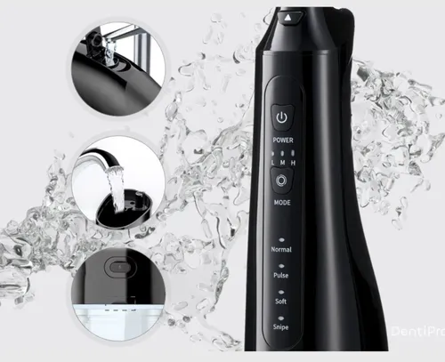 Irygator do zębów ALPHA DentiPro SWF-02 Czarny