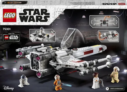 Конструктор Lego Star Wars истребитель X-Wing Люка Скайуокера (75301)