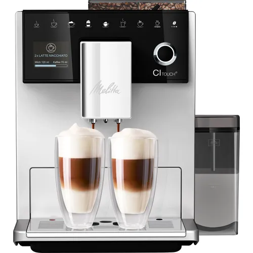 Automatyczny ekspres do kawy MELITTA F630-111 Ci Touch Srebrny