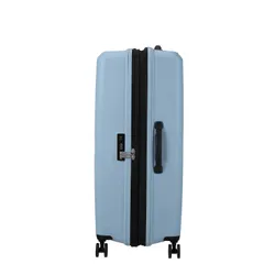 Большой расширенный чемодан American Tourister AeroStep-soho grey