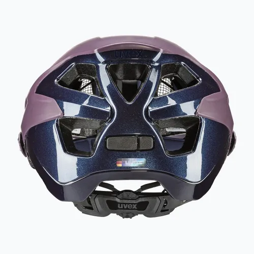 Kask rowerowy UVEX Quatro Integrale plum/deep space matt