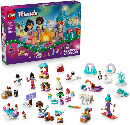 LEGO 42698 Friends Kalendarz adwentowy na 2026 rok