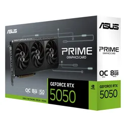 Karta graficzna ASUS Prime GeForce RTX 5050 8GB GDDR6 OC Edition DLSS 4