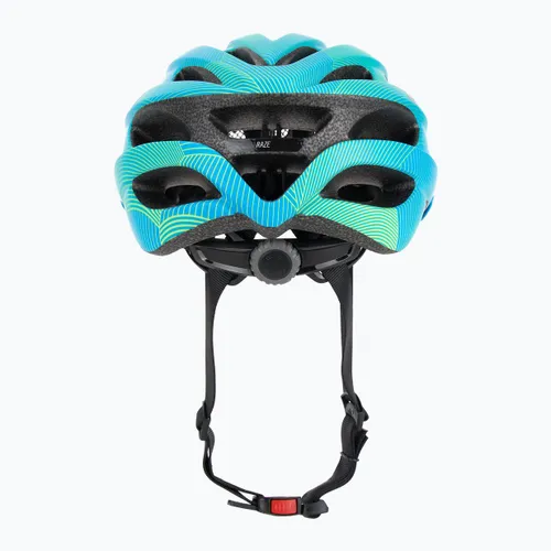 Kask rowerowy dziecięcy Giro Raze Jr matte blue/lime