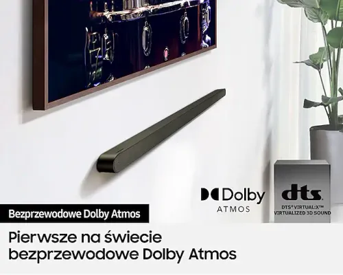 Soundbar Samsung HW-S700D 3.1 Wi-Fi Bluetooth AirPlay Dolby Atmos