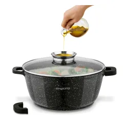 Garnek ceramiczny z aromatyzerem Konighoffer Kingstone 6,3 l na indukcję