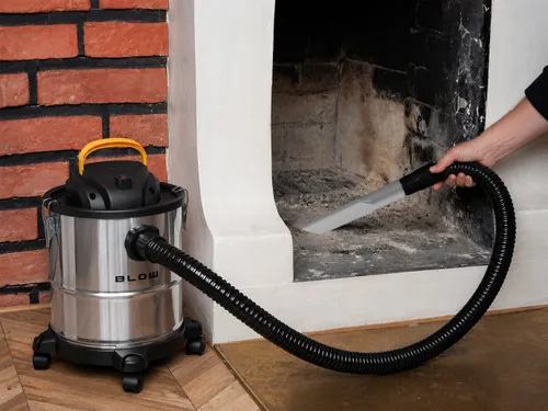 Odkurzacz Kominkowy do Popiołu Pieca Grilla Gruz Separator Przemysłowy 2000w