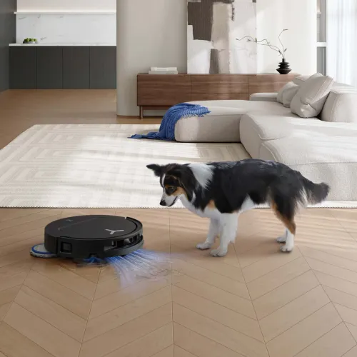 Robot sprzątający Ecovacs Deebot T50 Omni Gen 3 Funkcja mopowania Stacja oczyszczająca Tworzenie mapy pomieszczenia 63dB Funkcje AI