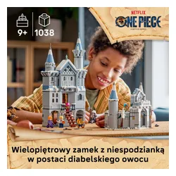 LEGO 75645 ONE PIECE: Битва у замка Драм, набор кубиков 9+
