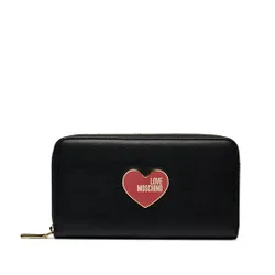 Большой женский кошелек LOVE MOSCHINO Jc5625pp1iln200a Nero