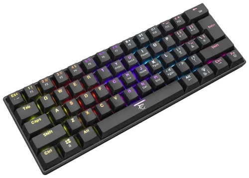 Klawiatura gamingowa Black Shark Shinobi Outemu Brown przewodowa mechaniczna podświetlana czarna
