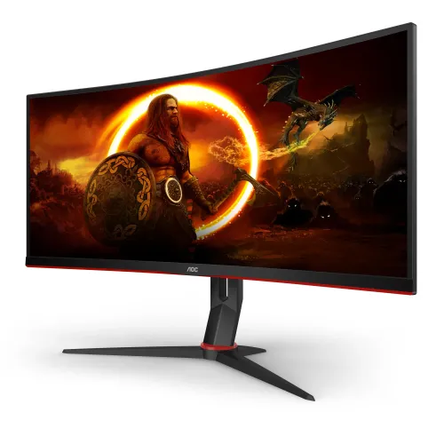 Monitor AOC CU34G2X/BK 34" UWQHD VA 144Hz 1ms Zakrzywiony Gamingowy