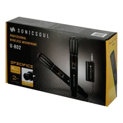 Mikrofon SONICSOUL U-802 (2 szt.)