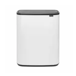 Brabantia Kosz Na Śmieci Bo Touch Bin 2X30 L Biały (221408)