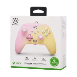 Pad PowerA Enhanced Pink Lemonade do Xbox Series X/S, Xbox One, PC Przewodowy