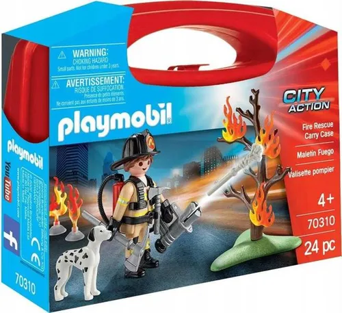 PLAYMOBIL City Action 70310 Strażak skrzyneczka