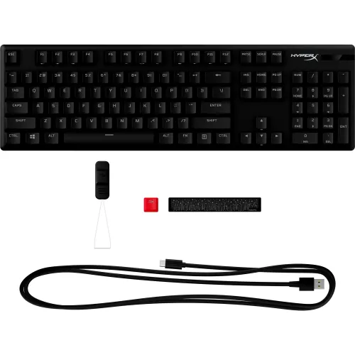 Klawiatura mechaniczna HyperX Alloy Origins PBT HX Red Switch Czarny