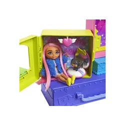 Barbie ekstra set + küçük bebek + hayvanlar