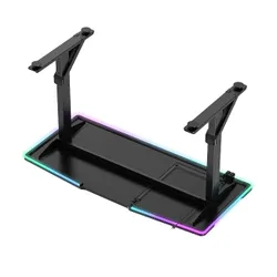 Biurko gamingowe ULTRADESK Iron RGB Czarny