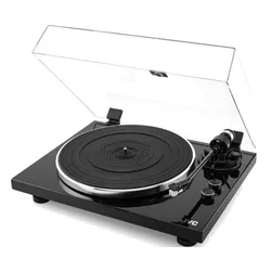Gramofon JVC AL-E534B Czarny, Manualny, Napęd paskowy, Prędkość odtw. 33 1/3,45 obr./min