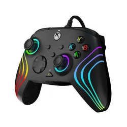 PDP Pad Afterglow Wave Black для Xbox-проводная