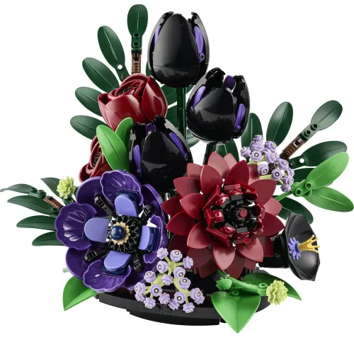 LEGO 11513 Botanicals Kompozycja z ciemnych kwiatów