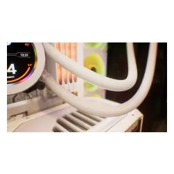 Chłodzenie Krux HydroGlance 360 ARGB LCD Biały